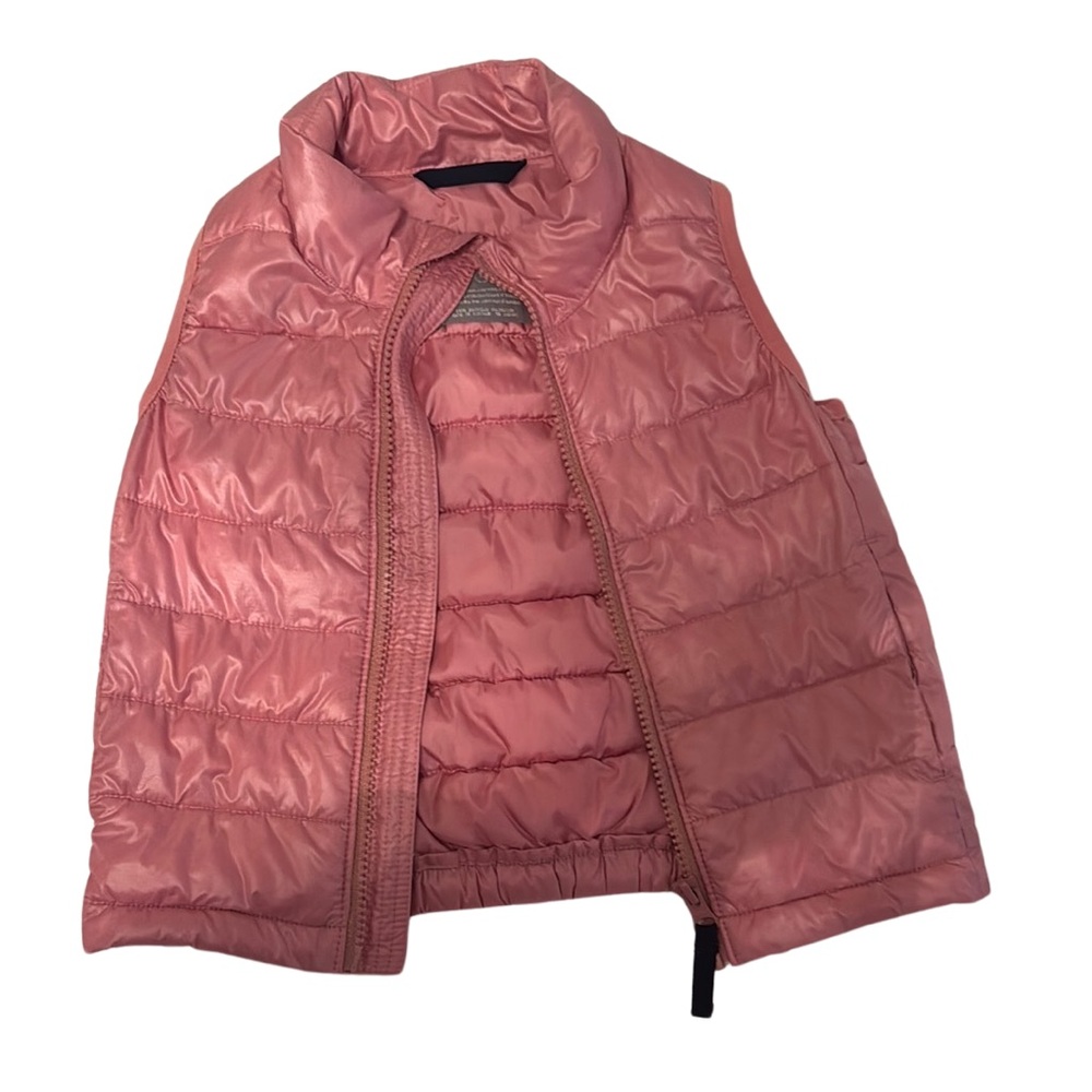 Primary Pink Kids Puffer Vest